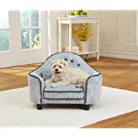 Designer sofá para perros y gatos | resistente y de cuidado fácil | ultrasuave cama para perros con suave cojín de…